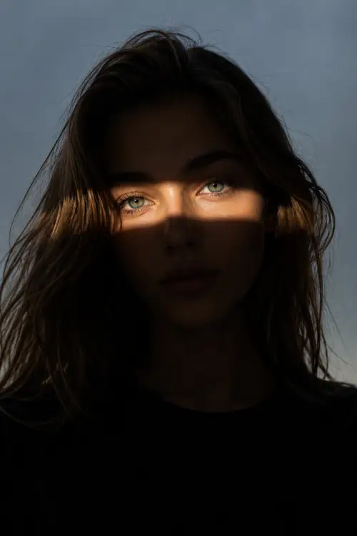 Cinematic Shadow Portrait