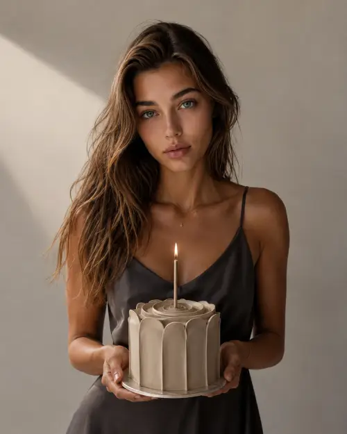 Minimalist Birthday Studio
