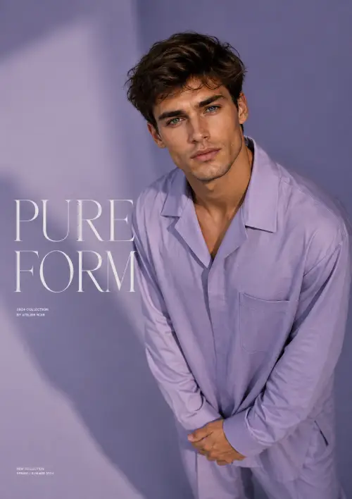 Minimal Lavender Editorial