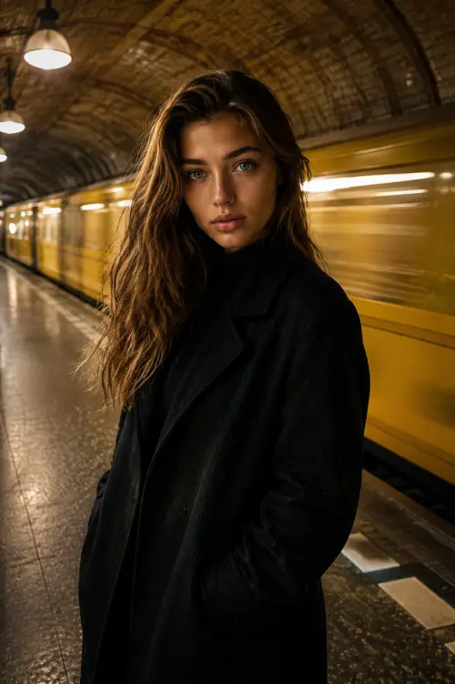 Slow Shutter Metro Portrait